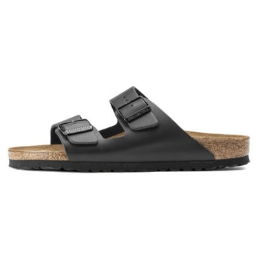Birkenstock Arizona Black Sandal Smooth Leather Narrow Fit